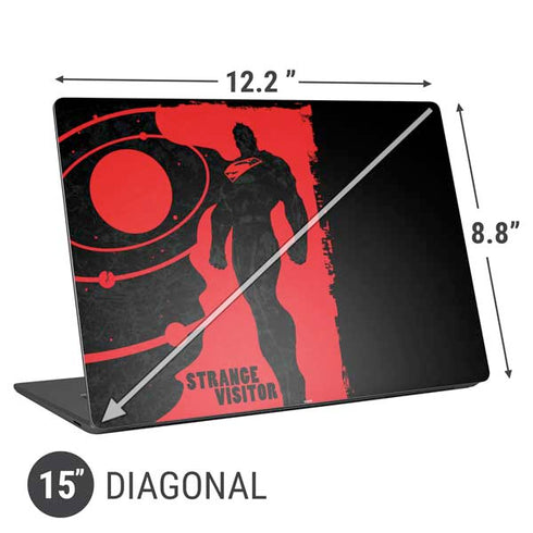 DC Comics Superman Silhouette Flying Universal Laptop 15in (12.2 x 8.8in) Skin